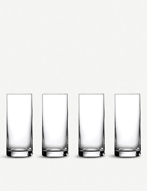 MARQUIS: Marquis Moments crystal-glass highball glasses set of four