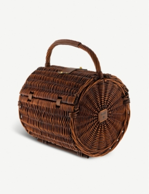 ALESSI: Dressed En Plein Air wicker picnic basket