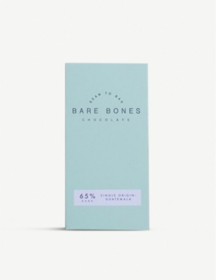 BARE BONES: Bare Bones Guatemala 65% dark chocolate bar 70g