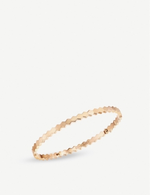 CHAUMET: Bee My Love 18ct rose-gold bangle