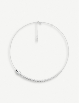 SHAUN LEANE: Serpent Trace sterling silver necklace