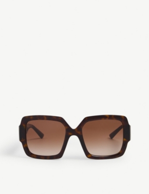 PR 21XS rectangle-frame acetate sunglasses(9069234)