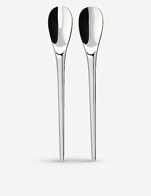 VILLEROY & BOCH: New Moon stainless-steel salad server set of two 25cm