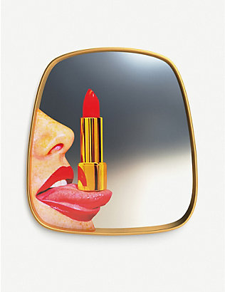 SELETTI: Seletti x TOILETPAPER tongue-print mirror