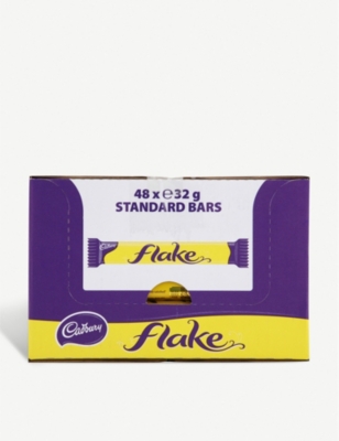 CADBURY: Flake milk chocolate bars box of 48