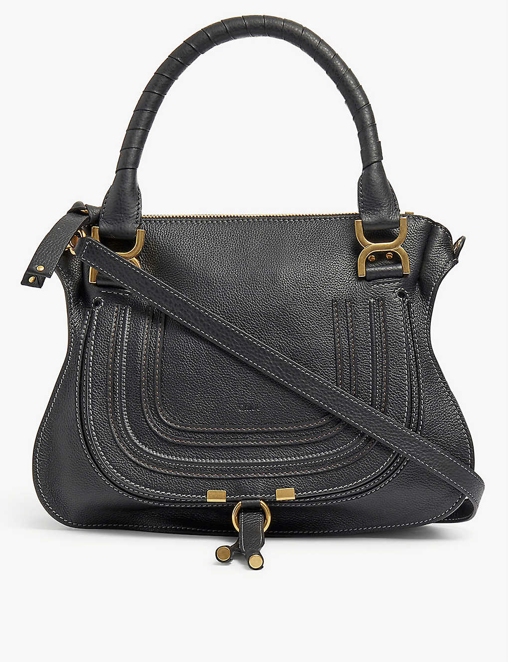 Marcie medium leather cross-body bag(8786741)