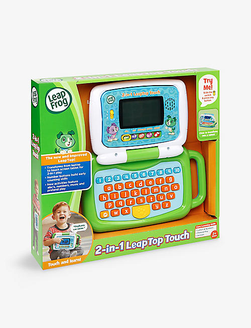 LEAP FROG: 2-in-1 LeapTop touch laptop