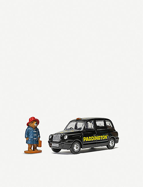 POCKET MONEY: Paddington Bear taxi and figurine 12.8cm