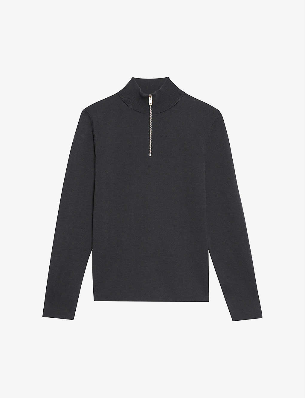 Half-zip wool jumper(8871641)