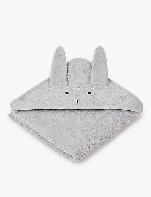 LIEWOOD: Hooded rabbit cotton towel