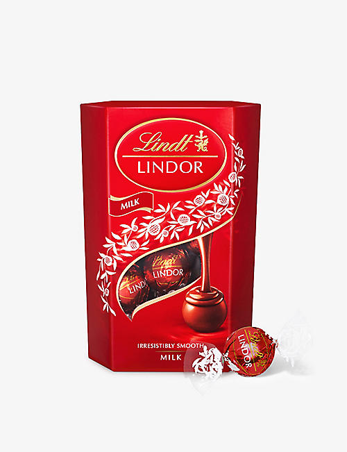 LINDT: Lindor milk chocolate truffles 200g