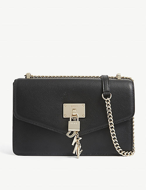 DKNY: Elissa small leather shoulder bag