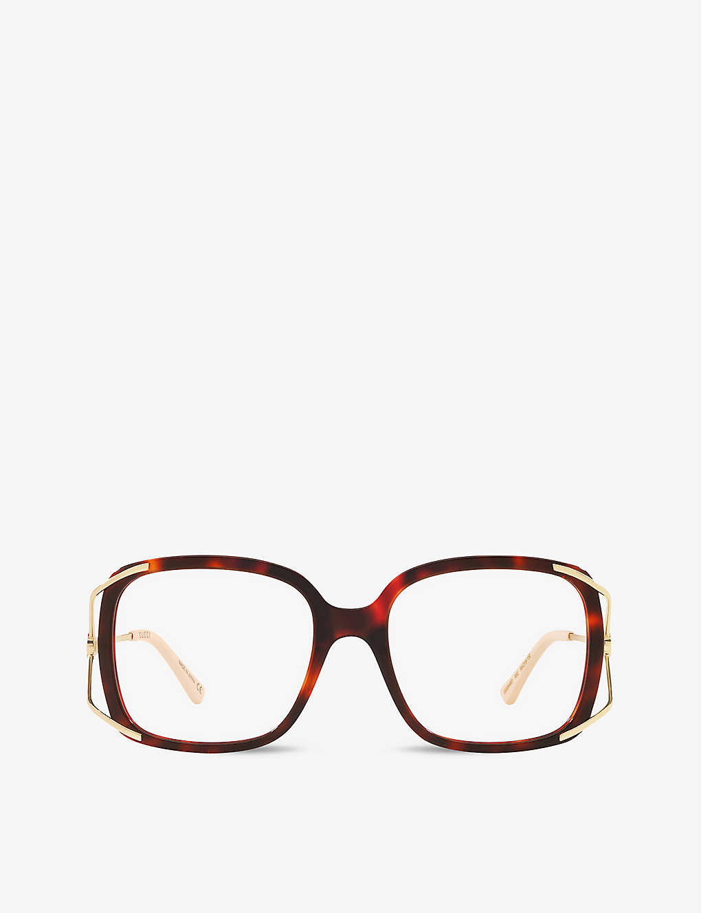GG0648O square-frame tortoiseshell optical glasses(9000882)