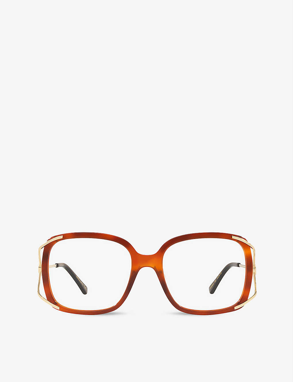 GG0648O square-frame tortoiseshell optical glasses(9000888)