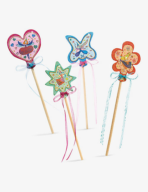DJECO: Little Faries wands set of 4