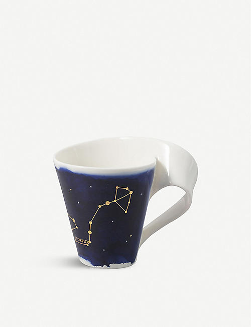 VILLEROY & BOCH: NewWave Stars Scorpio porcelain mug 300ml