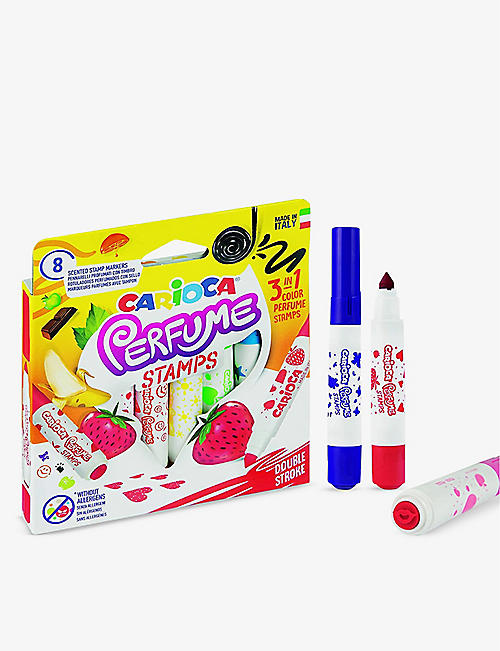 CARIOCA: Perfume Stamps coloured pens set of 8
