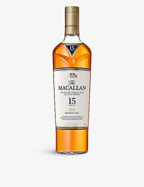 THE MACALLAN: 15-Year-Old Double Cask single malt Scotch whisky 700ml
