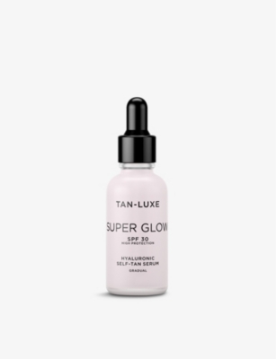 TAN-LUXE: Super Glow hyaluronic self-tan serum SPF 30 30ml