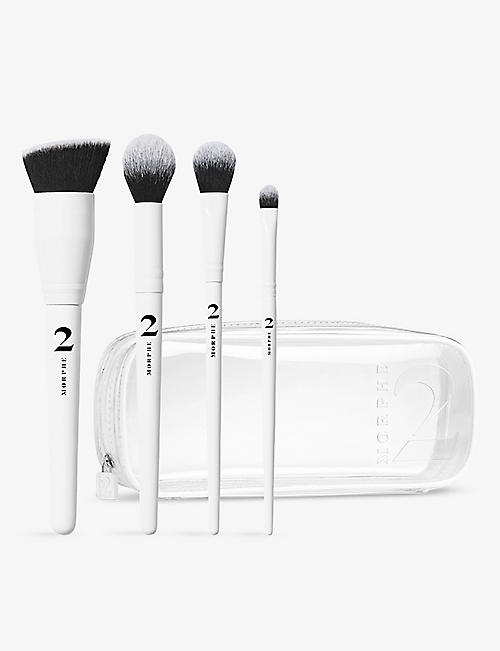 MORPHE: Morphe 2 The Sweep Life four-piece brush collection and bag