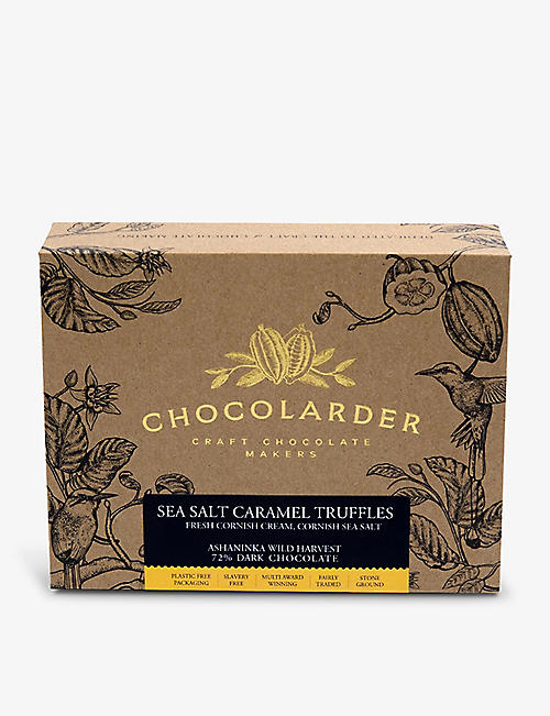 CHOCOLARDER: Sea-salted caramel chocolate truffles 250g