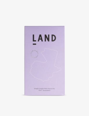 LAND: Land 54% Guatemalan vegan milk chocolate bar 60g