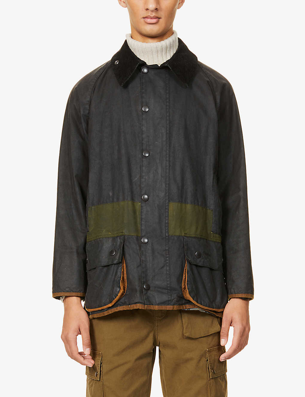 Supa Re-Loved waxed cotton jacket(8871176)
