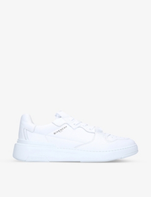 Wing low-top leather trainers(8885254)