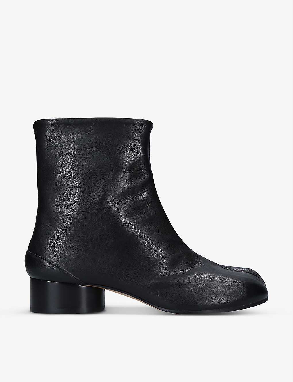 Tabi heeled leather boots(8987686)