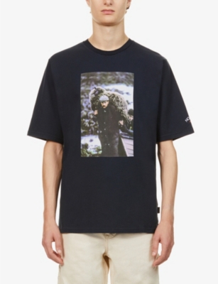 Barbour x Noah graphic-print cotton-jersey T-shirt(8904590)