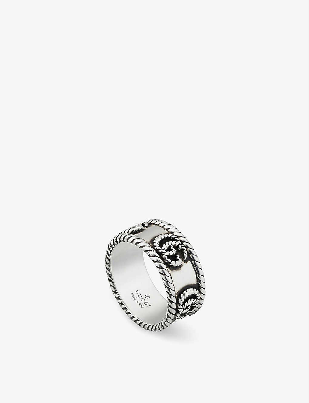 GG Marmont sterling silver ring(8869879)