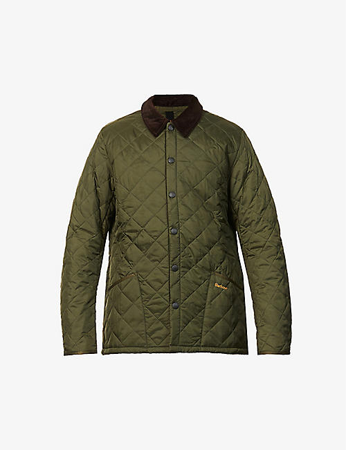 BARBOUR: Liddesdale quilted shell jacket