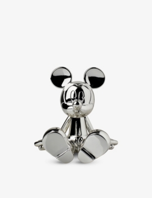 LEBLON DELIENNE: Resting Mickey Mouse chrome figurine 12cm