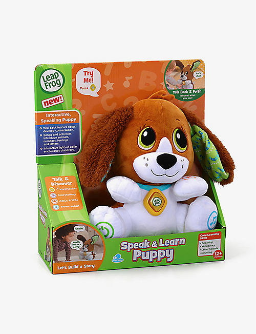 LEAP FROG: Speak & Learn Puppy interactive toy 28cm
