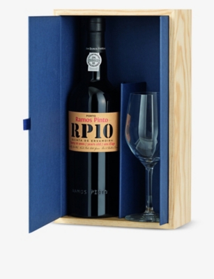PORTUGAL: Ramos Pinto 10-year-old tawny port and glass set
