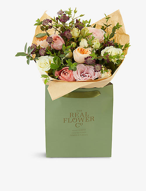 THE REAL FLOWER COMPANY: Romantic Juliet small scented bouquet