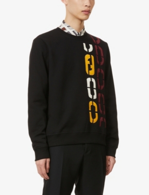 Brand-patch cotton-jersey sweatshirt(8958502)