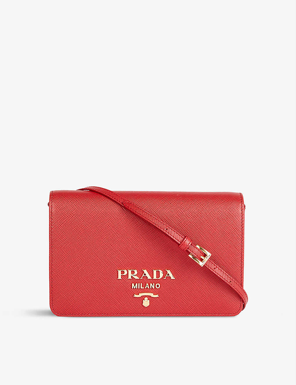 Brand-plaque mini leather shoulder bag(9023177)