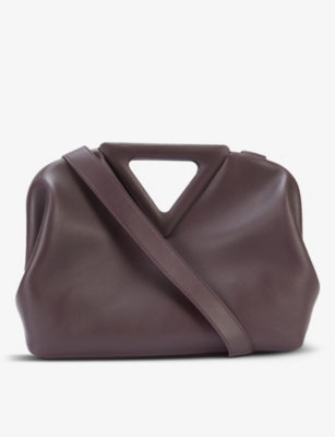Point leather shoulder bag(9015880)