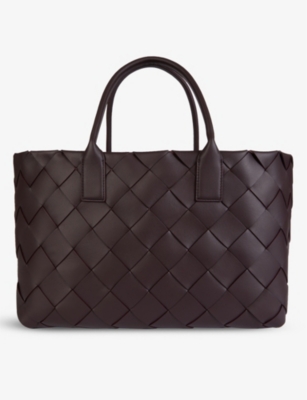 Maxi Cabat Intrecciato leather tote bag(9122780)