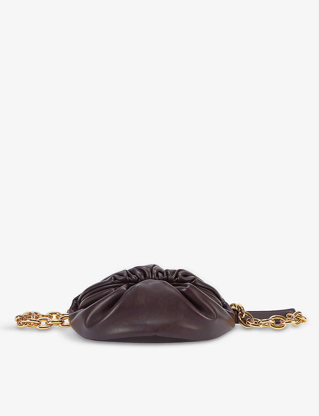 The Chain Pouch leather bum bag(8990650)