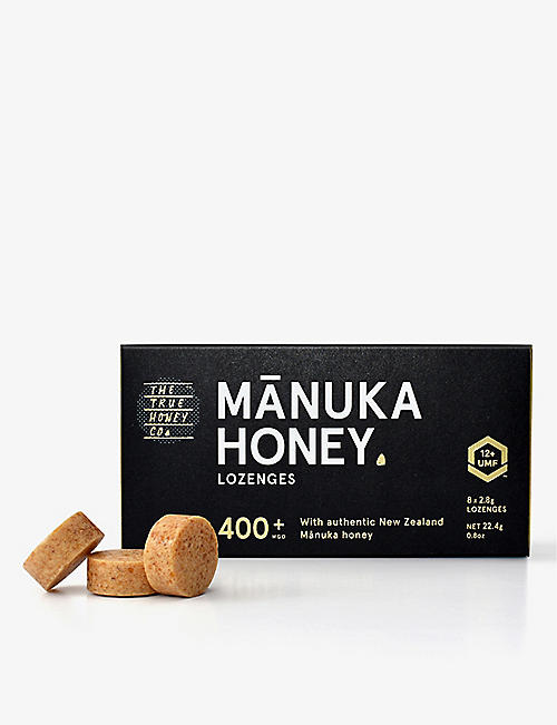 THE TRUE HONEY COMPANY: Manuka Honey Lozenges 400+ 22.4g