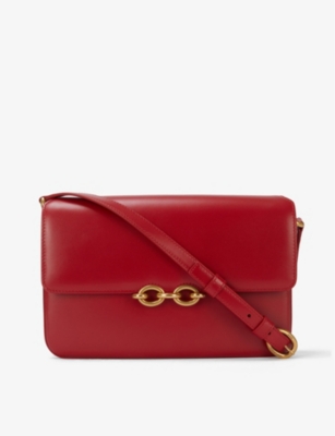 Le Maillon leather satchel shoulder bag(9177223)