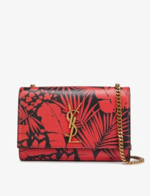 Kate small palm-print leather shoulder bag(9114940)