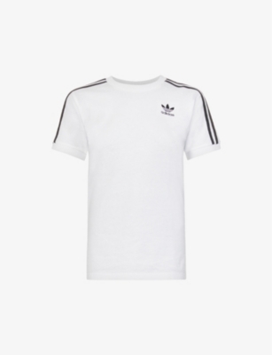 3-stripe logo-embroidered cotton-jersey T-shirt(9119196)