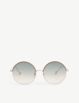 LW40008U round-frame sunglasses(8988608)