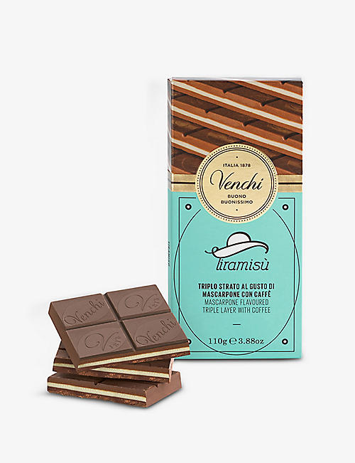 VENCHI: Tiramisu chocolate bar 110g