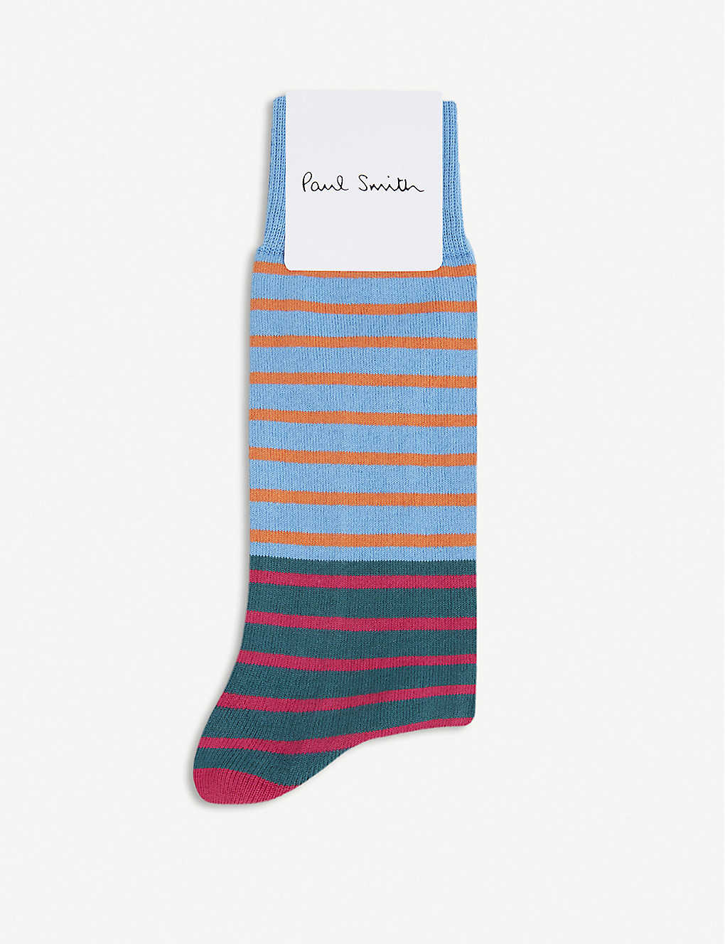 Striped cotton-blend socks(9037808)