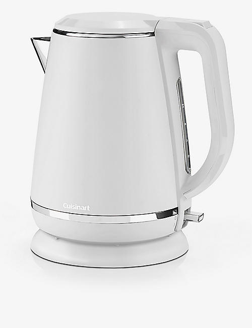 CUISINART: Neutrals stainless steel and plastic kettle 1.5l
