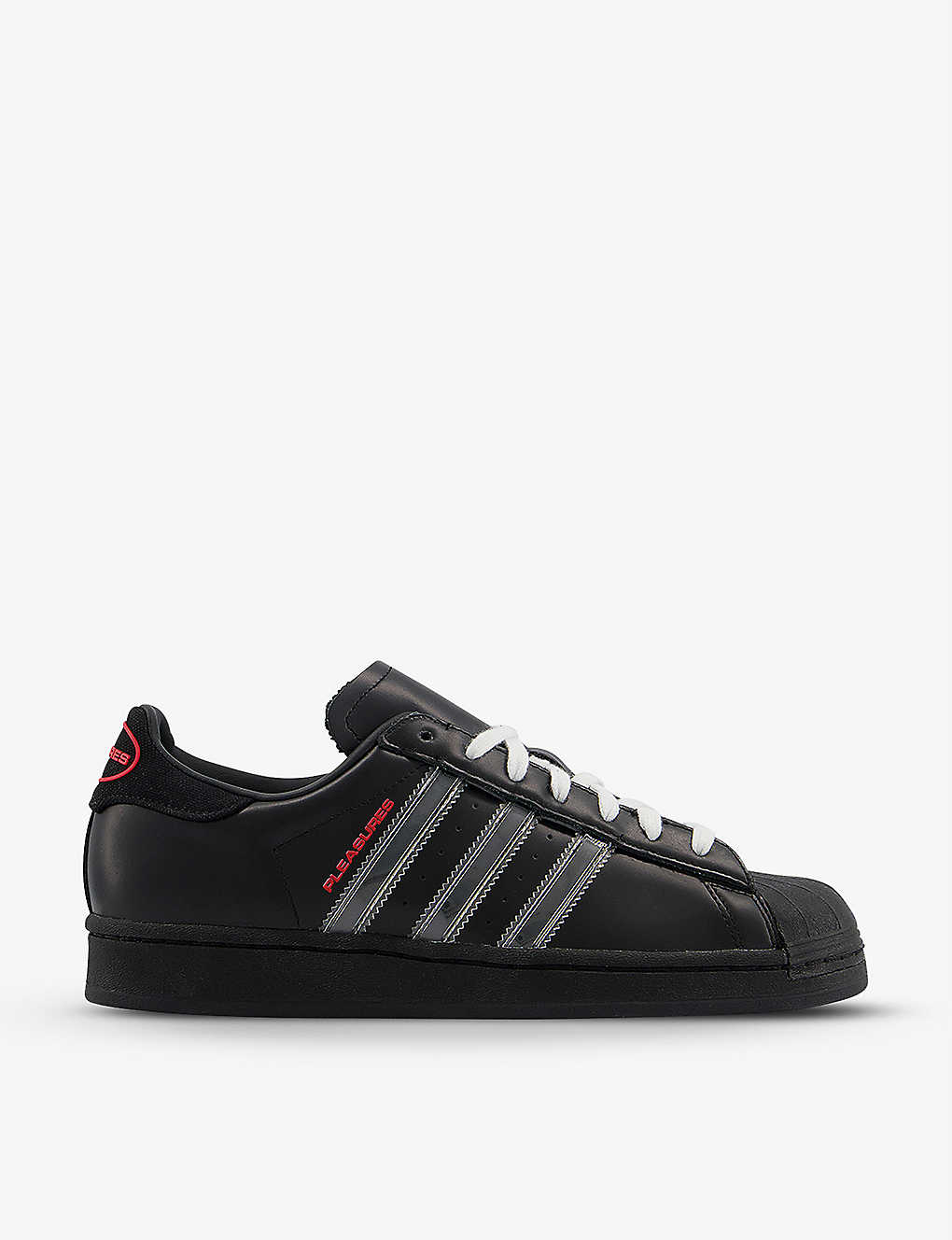 Adidas x PLEASURES Superstar leather low-top trainers(9244216)